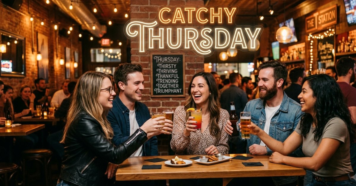 Catchy Words That Go With Thursday: Best Ideas