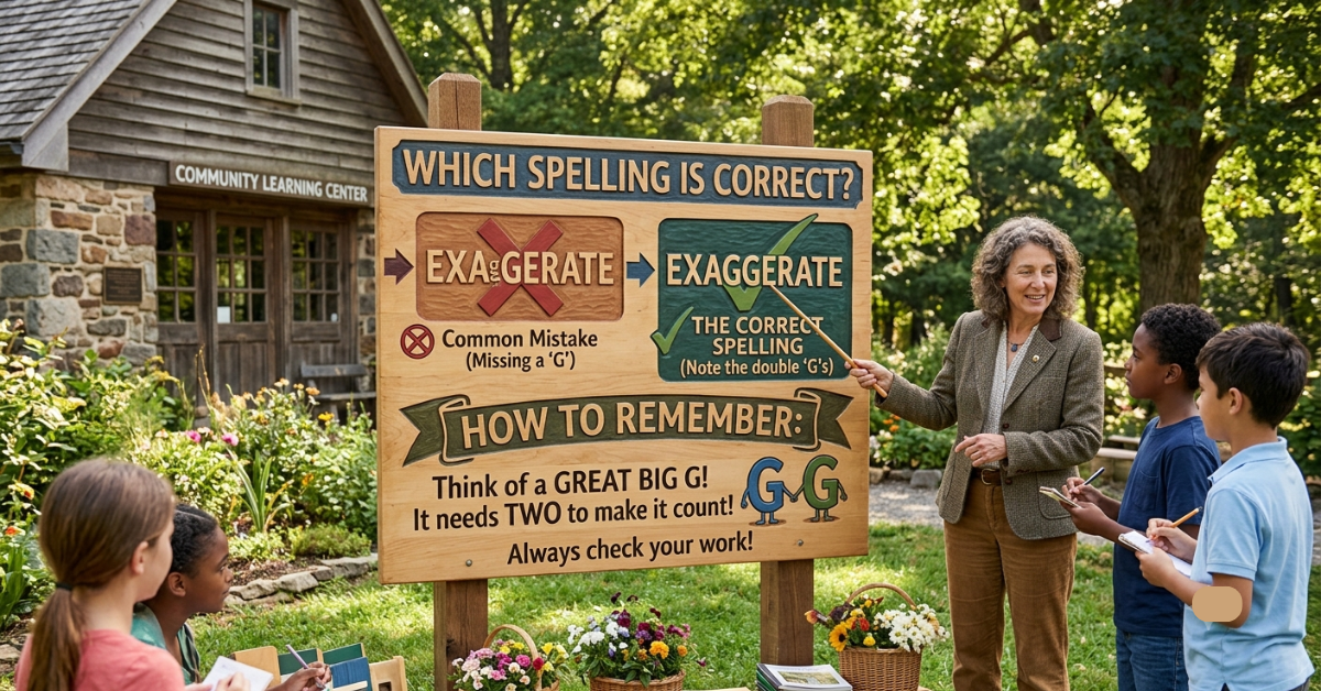 Exagerate or Exaggerate: Which Spelling Is Correct?