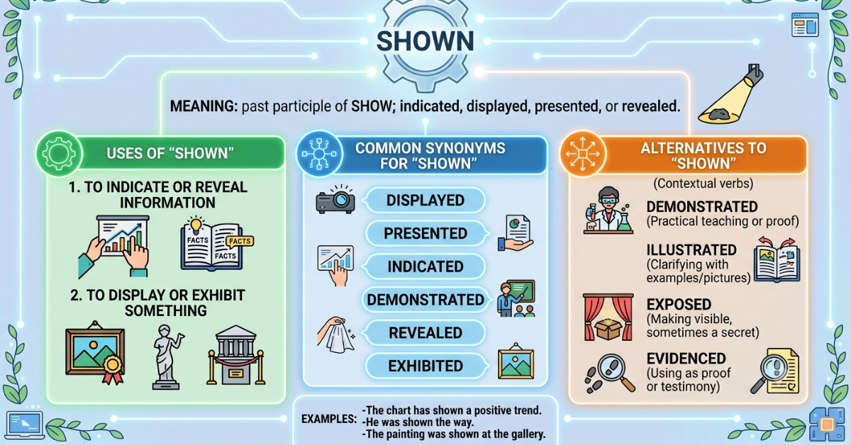 Shown Synonym: Meaning, Uses, and Alternatives